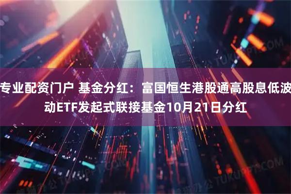专业配资门户 基金分红：富国恒生港股通高股息低波动ETF发起式联接基金10月21日分红